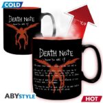 DEATH NOTE L & LIGHT MUG HEAT CHANGE