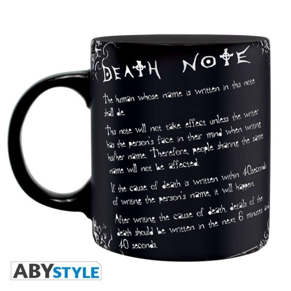 DEATH NOTE L & RULES MUG