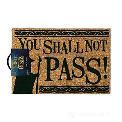 Signore degli Anelli Zerbino You Shall Not Pass 40x57cm