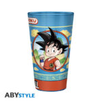 DRAGON BALL - Large Glass - 400ml -Goku & the Flying Nimbus-box W10
