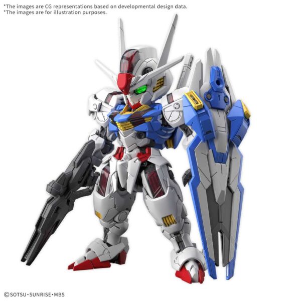 Bandai Master Grade SD MGSD Mobile Suit Gundam XVX-016 Gundam Aerial