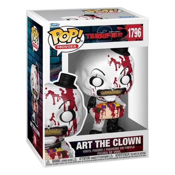 Funko Pop! - Terrified 2 #1796 Art the Clown with Candy Filled Head figure 9 cm