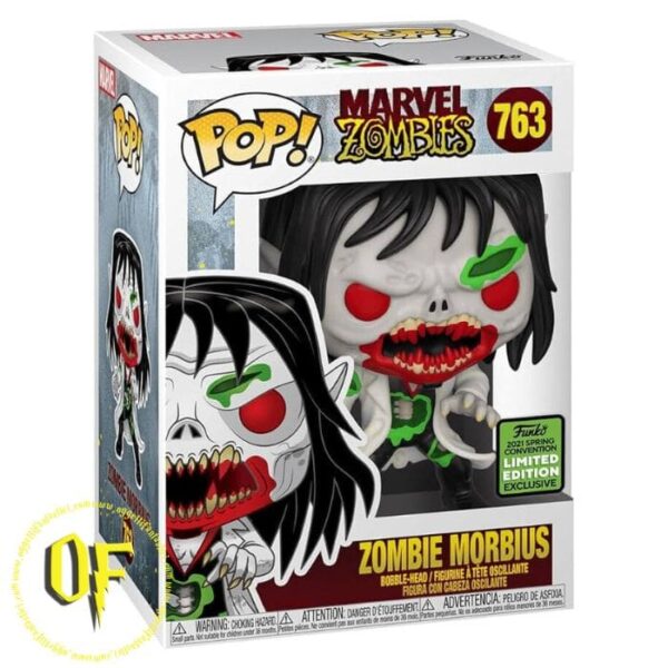 Funko Pop! - Marvel Zombies #763 Zombie Morbius Special Limited 2021 SC figure 9 cm