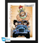 DRAGON BALL - Framed print FSC MIX Family Road Trip