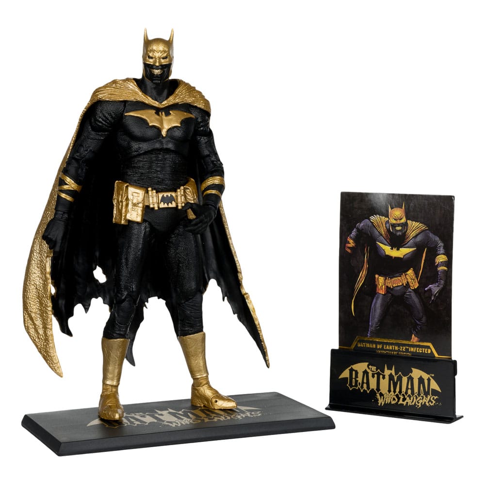 MCF17188 -- 000 (28072) DC Multiverse Action Figure Batman of Earth-22 Infected (Dark Metal) Knightmare Edition (Gold Label) 18 cm - immagine 1