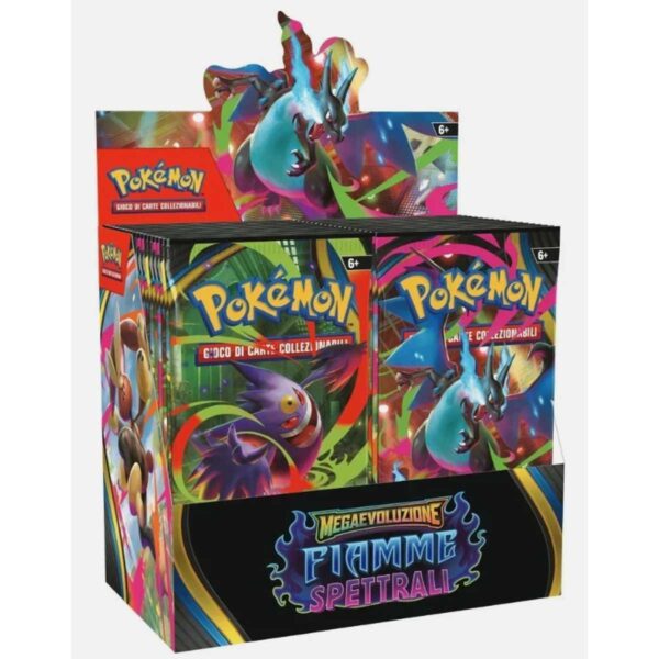 Pokemon Megaevoluzione Fiamme Spettrali - Booster Box 36 Pacchetti gioco in italiano