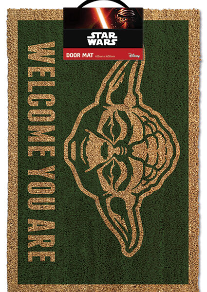 STAR WARS - YODA WELCOME YOU ARE -ZERBINO  60x40 DOORMAT