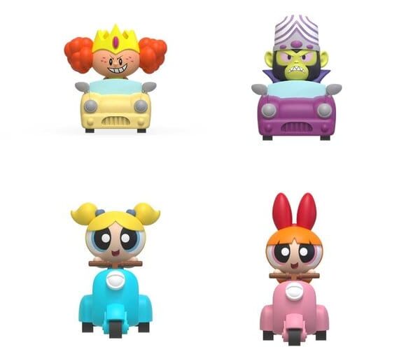 The Powerpuff Girls Pull Back Car Blind Box 5 cm Sortiment (6)