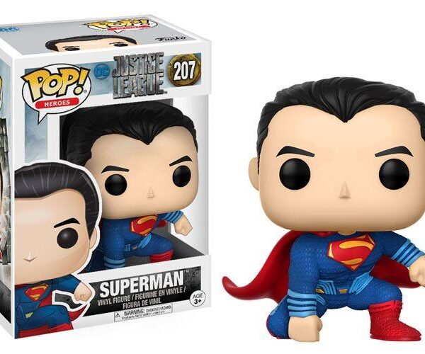 Justice League Movie POP! Movies Vinyl Figure Superman (Landing Pose) 9 cm