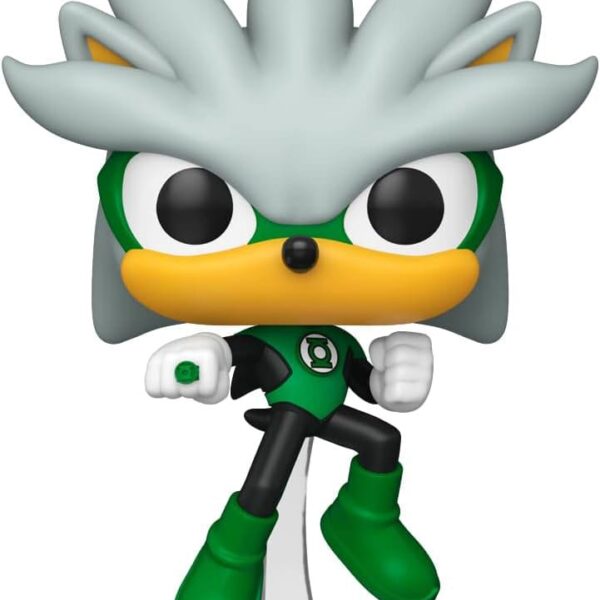 DC's Justice League and Sonic the Hedgehog POP! Movies Vinyl Figures Silver/GL 9 cm