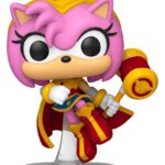 DC x Sonic the Hedgehog POP! Heroes Vinyl Figure Amy as Wonder Woman 9 cm