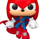 DC x Sonic the Hedgehog POP! Heroes Vinyl Figure Knuckles as Superman 9 cm