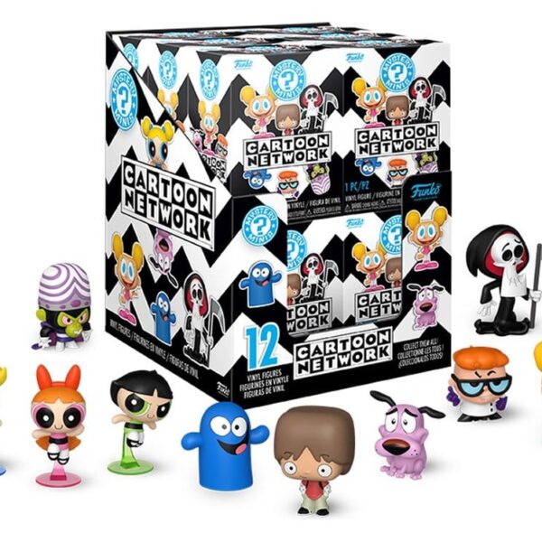 Cartoon Network Mystery Mini Figures 5 cm Blind Box Display (12)