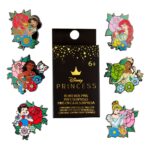 Disney Loungefly POP! Enamel Pins Princess Tattoo 3 cm Assortment (12)