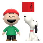 Peanuts ReAction Action Figures 2-Pack Brown and Snoopy (Caroling) 10 cm