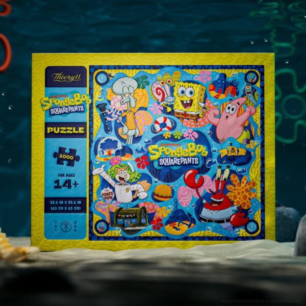 SpongeBob SquarePants multi-dimensional puzzle (1000 pieces)