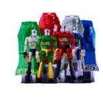 Legacysoul Action Figure Microman Command No. 2 4er Set