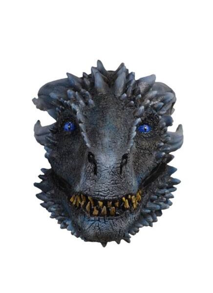 Game of Thrones Latex Mask White Walker Dragon