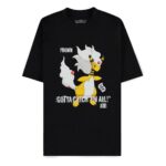 Pokémon Mega Evolutions T-Shirt Mega Ampharos Gotta Catch Em All Size L