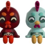 Super Animal Royale Vinyl Figures Bwoking Dead Monitor Buddiez 7 cm