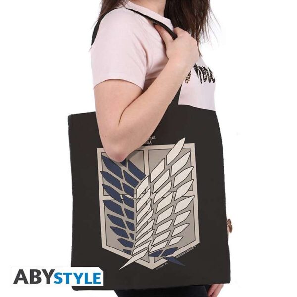 AOT SCOUT BADGE TOTE BAG