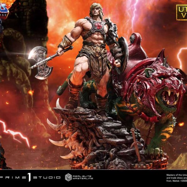 MOTU HE-MAN BATTLECAT ULTIMATE BONUS 1/4