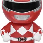 POWER RANGERS RED FIGURAL BANK