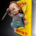 BRIDE OF CHUCKY - CHUCKY HALF SIZE WALL SCULPTURE