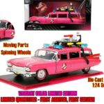 GHOSTBUSTERS ECTO 1 PINK 1/24 DIE-CAST MODEL VARIANT LIMITED EDITION