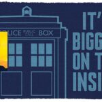 DOCTOR WHO TARDIS DOORMAT