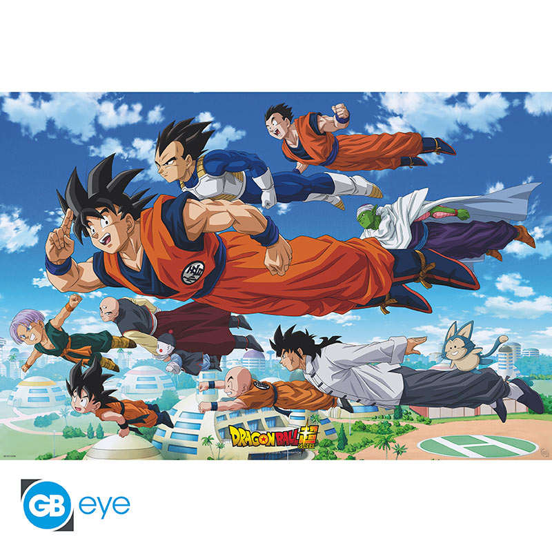 ABYDCO568 DRAGON BALL SUPER - Poster Maxi 91.5 1 - Goku's Group* - immagine 1