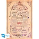 HARRY POTTER - Poster Maxi 91.5 1 - School list *