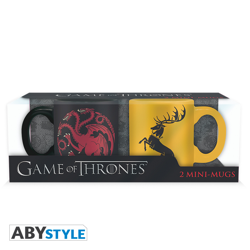 ABYMUG226 GAME OF THRONES - Set 2 espresso mugs - 110 ml - Targa.&Barath. - immagine 1