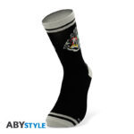 HARRY POTTER - Socks - Black & Grey - Hogwarts*