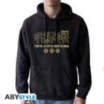 JUJUTSU KAISEN - Hoodie - "Tokyo Jujutsu High" man without zip black*