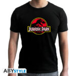 JURASSIC PARK - Tshirt "Logo" man SS black - new fit*