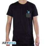 FAIRY TAIL - Tshirt "Pocket Happy" man SS black - basic*
