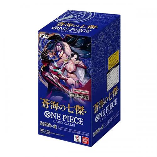 One Piece Card Game - OP-14 Box 24 Booster Pack da 6 carte gioco in lingua giapponese