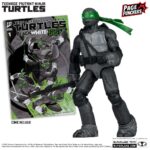 TEENAGE MUTANT NINJA TURTLES 5inch RAPHAEL FIGURE WITH COMIC (B,W&G VARIANT)