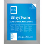 GBEYE - MDF Silver Frame - 24 x 30cm