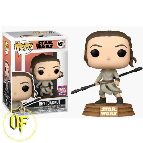 Funko Pop! - Star Wars #451 Rey Jakku Comicon 2021 Limited figure 9cm