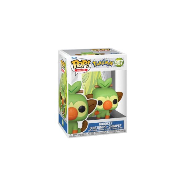 Funko Pop! - Pokemon #957 Grookey - Ouistempo - Chimpep figure 9cm