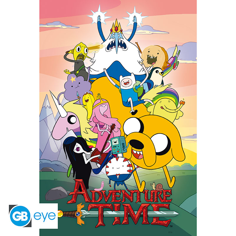 GBYDCO366 ADVENTURE TIME - Poster Maxi 91.5 1 - Group* - immagine 1