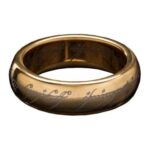 Lord of the Rings Tungsten Ring The One Ring (gold plated) Size 12