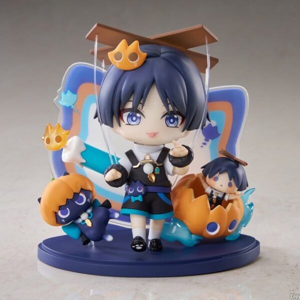 Genshin Impact You Ye Qi Xiang Series Chibi Chara PVC Statue Wanderer 10 cm