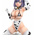 Nukitashi The Animation PVC Statue 1/5 Misaki Hotori Cow print costume 22 cm