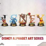 Disney Mini Diorama Stage Statues 6-pack Alphabet Art 10 cm