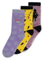 Pokémon Socks 3-Pack Crew 43-46