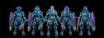 Cosmic Legions Actionfigur T.U.5.C.C. Slygor/Gravekeeper Deluxe - immagine 3