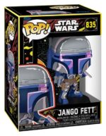 Star Wars: Mandalorian & Grogu POP! Vinyl Figure Jango Fett (Retro) 9 cm - immagine 2